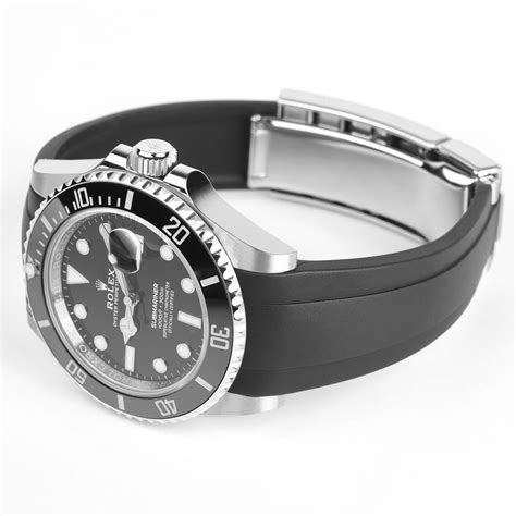 rubber strap for rolex submariner 41mm|everest curved end rubber strap.